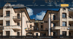 Desktop Screenshot of hotelmostslavy.sk